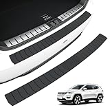 SINGARO Car Rear Bumper Protector, 41.5inch x3.6inch Car/SUV/Trunk Universal Rubber Anti-Scratch Trunk...
