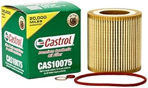 Castrol CAS10075 20,000 Mile Premium Synthetic Oil Filter