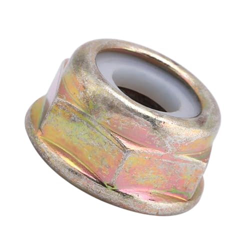 VOBOR M10 Linksgewinde Mutter,Trimmerklingenmutter, Linksgewinde Blattmutter,Universal Linksgewinde Klingenmutter Ersatz Freischneider Trimmer Zubehör für Rasenmäher Freischneider