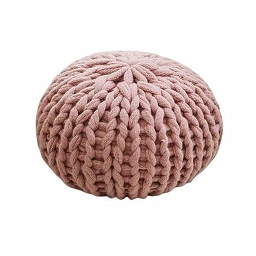 ニットプフクッション 丸形クッション 手作り ビーズクッション 抱き枕 肘掛け 腰掛け 枕 北欧 軽量 沈まない 背もたれ 可愛い クッション フロアークッション プレゼント ギフト