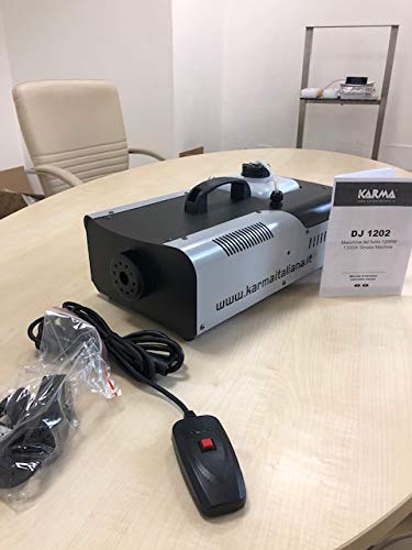 Macchina Del Fumo Fog Machine 1200W Dj1202 Anche Per Sanificazioni