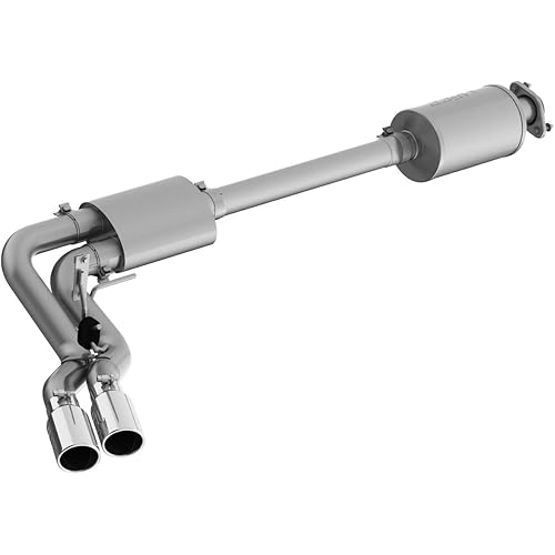 MBRP S5262AL Exhaust System Cat Back (2015 - UP Ford F150 Excluding Reg Cab Short Box 3", Pre-Axle Dual Outlet)