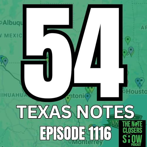 For Sale: 54 Texas Notes Breakdown