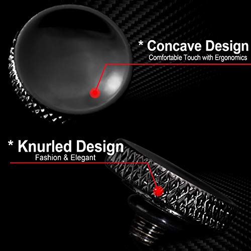 Image of Camera Shutter Button (2 Pack /Black) Upscale and Delicate Soft Shutter Release Button