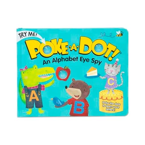 Melissa & Doug Children's Book - Poke-a-Dot: An Alphabet Eye Spy Cover