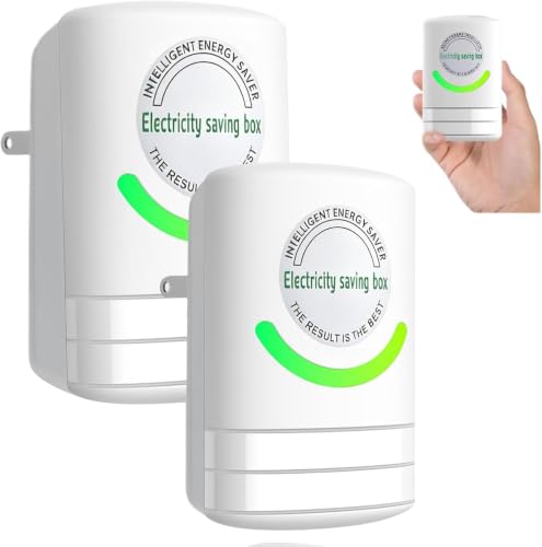Upgrade Stopwatt Household Current Regulator Device, Intelligent Circuit Protection Adapter, 90V-250V US Plug Wall Adapter for Home and Office Use(2 Pack)