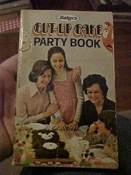 Hardcover 1973 PB COOKBOOK BAKER'S CUT-UP CUT UP CAKE PARTY BOOK; 126 PAGES GIRAFFE TURTLE Book