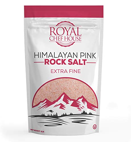 Premium Pink Himalayan Salt by Royal Chef House (Extra Fine, 2lb)
