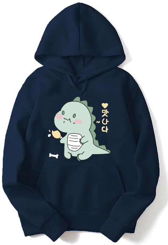 Image of Cute Hoodie Women Anime Causal Stylish Black Blue red Pink Lavender Maroon Peach Girl 499 599 Under