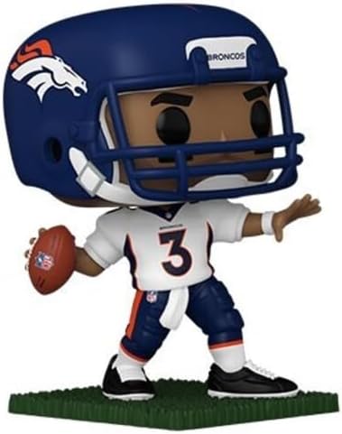FunkoPOP! NFL: Broncos - Russell Wilson - Collectable Vinyl Figure - Gift Idea - Official Merchandise - Toys for Kids & Adults - Sports Fans - Model Figure for Collectors and Display