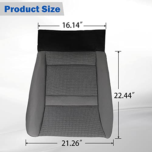 Bottom Seat Cover Replacement Cloth For Dodge Ram 2500 3500 2006 2007 2008 2009 2010 And 2006 2007 2008 2009 Ram 1500 -Breathable And Non-Slip Front Left Driver Side Seat Cushion Cover For Cars #TOP1