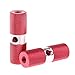 Inzopo 2 pz BMX MTB Stunt Scooter Pioli In Lega di Alluminio Bicicletta Assale Piede 3/8" rosso