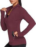 Pinspark Track Jackets for Women Slim Fit Quick Dry Sports Jacket Running Activewear Zip Up Tops