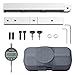 ALLmeter Digital Table Saw Gauge with Dial Indicator 0-1 Inch Range,CNC Machined Aluminum Bar for Fence Alignment on Table Saws Bandsaws (Fits 3/4