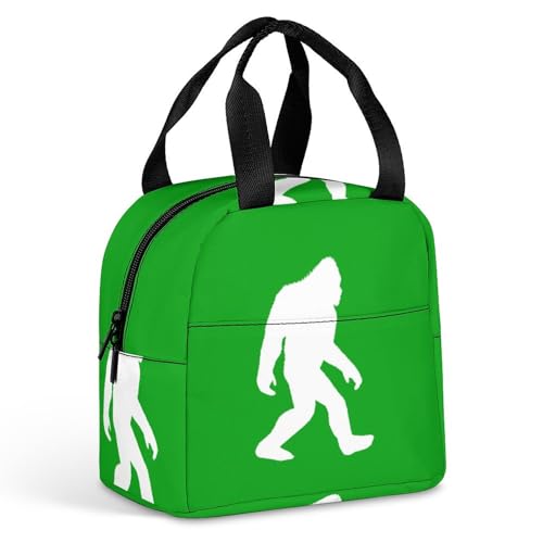 Alabama State Bigfoot Lunch Box for Women Men Insulated Lunch Bag Reusable Lunch Tote Bag Lunch Container