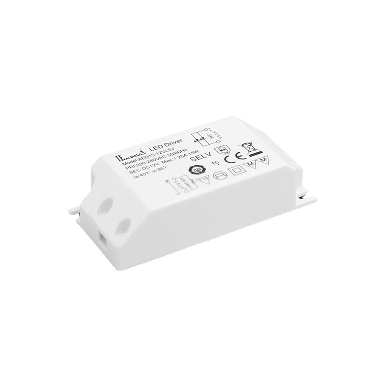 European Standard Constant Voltage Series 15W 12V AED15-12VLSJ Stand-Alone