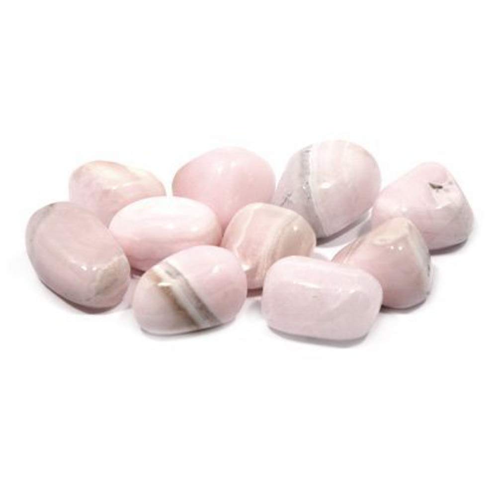 CrystalAge Mangano Calcite Tumble Stone (20-25mm) - Single Stone