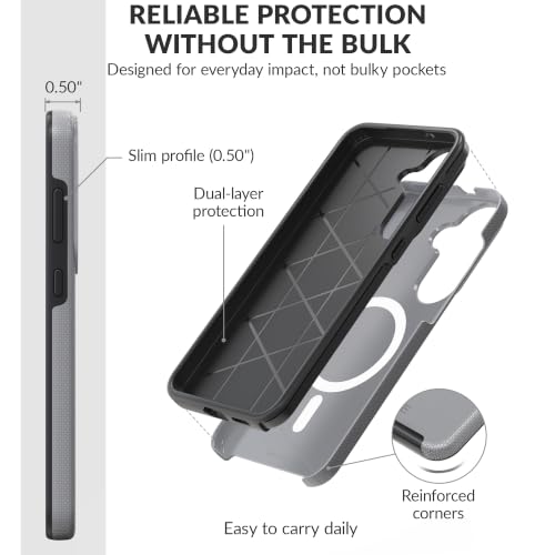 Image of Crave Dual Guard for Samsung Galaxy S26 FE Case with MagSafe - Slate