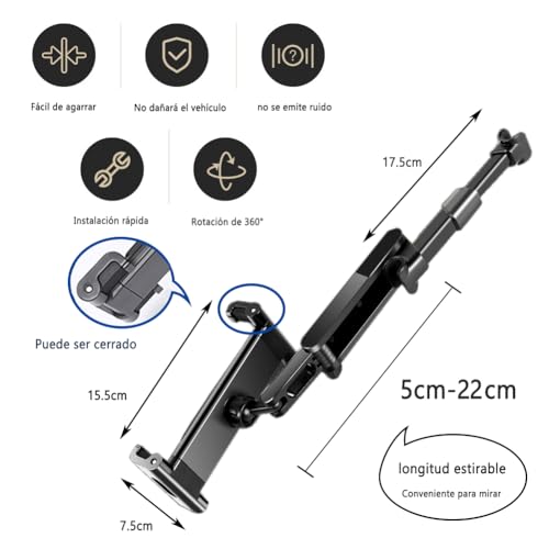 La mejor comparación de Soporte Tablet coche disponible en línea para comprar. 20 La mejor comparación de Soporte Tablet coche disponible en línea para comprar. 16