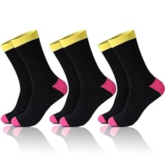 3 Pairs Yellow and Pink