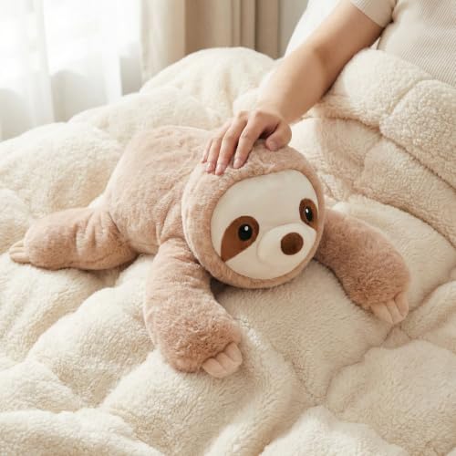 WEIGEDU Weighted Sloth Stuffed Animal Plush Toy, 21.5 inches by WEIGEDU - Used condition - Image 4