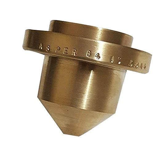 Brass Cup Viscometer | Portable Brass Cup Liquid Flow Meter Viscometer With Heavy Cast Iron Stand | 30~100 Seconds, Paint Flow Rate Cup (Pack of 1) (B4 With Stand) - Image 2 thumbnail