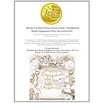 261 Pc Premium Engagement Party Decorations Kit – Elegant Mr. & Mrs. Wedding Balloons, Happy Engagement Banner, Diamond Ring White Gold Balloons, Cupcake Toppers – Classy Bride To Be Decor - Image 2