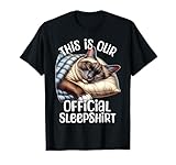 Siamkatze Schlafshirt Damen Herren