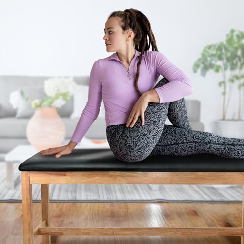 AdirMed Physical Therapy Medical Exam Treatment Table with H-Brace for Home Use, Exercise Table for Seniors and Physical Therapy Patients for Home, Physio and Medical Clinics and Hospitals - Thumbnail 5