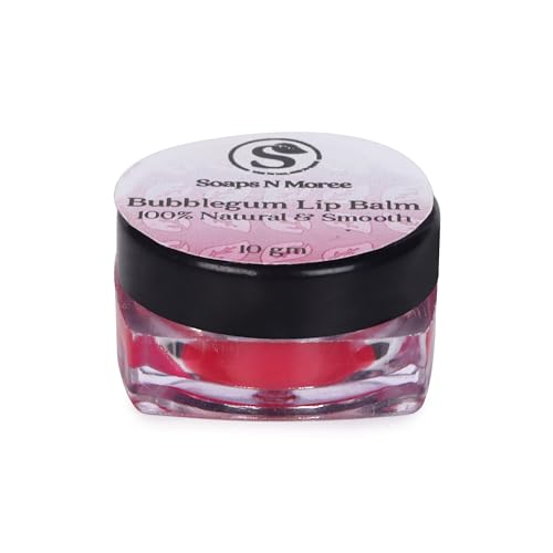 Image of Bubblegum Lip Balm for Daily Care | Smooth Moisturizer for Dry, Rough & Chapped Lips | Helps Soften, Improve Texture & Smooth Finish | Lip Care for Moisture Lock, Hydration & Supple Look