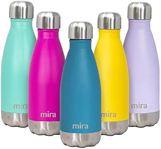 MIRA 12 oz Stainless Steel Vacuum Insulated Water Bottle | Double Walled Cola
