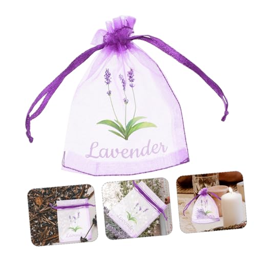 Bolsas de Organza Lavender 20 piezas para Hierbas y Flores miniatura 7