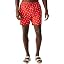 Poppy Red Palm Seersucker Co|ord