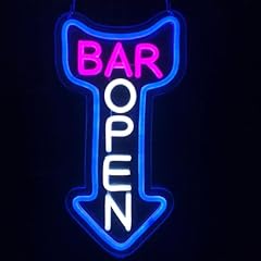 bar blue go straight arrow