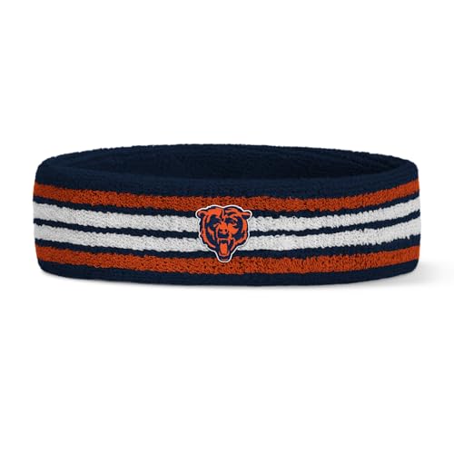 Image of For Bare Feet NFL Officially Licensed Team Logo Headband & Wristband Combo Pack Team Color OSFM