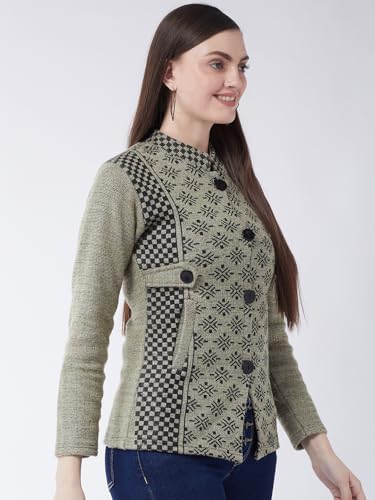 Image of PIVL Women's Long Winter Acrylic Blend Sweater