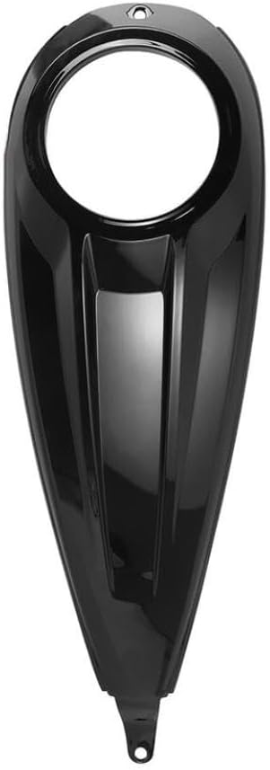 Smooth Fuel Console Cover Compatible with Motorcycle Dashboard Black Universal Accessories Fits Street and Road Bike Models 2023 2024