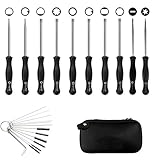★ Dieses Schraubendreher-Kit mit 10 verschiedenen Schraubendreherköpfen passt auf die meisten 2-Takt-Vergasermotoren und kann Ihnen beim Einstellen und Reinigen helfen.