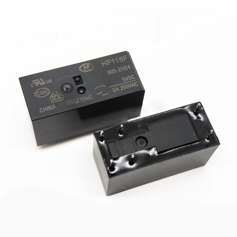 Relais de puissance HF-115F double contact NO 5V haute précision