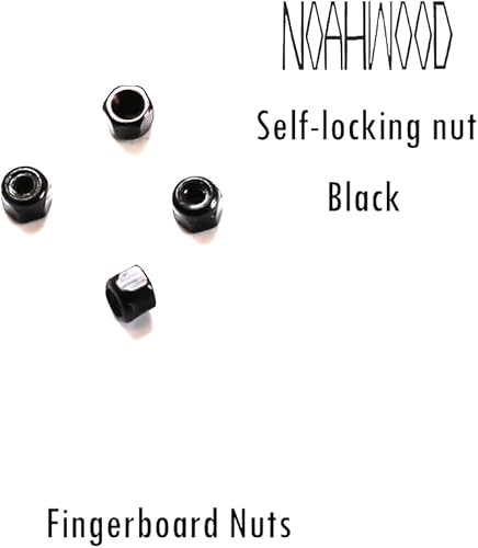 Miniatura 4 de NOAHWOOD DIY Pro Fingerboard Ark 2G Truck 1.358 in (placa base plateada + gancho negro)