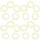 ROMISBABA Bandas Elásticas de Goma Ideales para Crear Bucles y Ondas Prácticas y Duraderas Resistentes al Calor para Peluquería en Salón o Casa