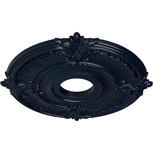Image of Ekena Millwork CM18ATMDFDecorative Ceiling Medallions Modeled After Original Historical Patterns & Designs, Midnight Dream