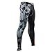 Athmile Men's Compression Pants Cool Dry Sports Tights Baselayer Capris Legging