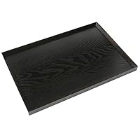 Amazon｜トレー 木製 長角膳 ・羽反長角膳 (ナチュラル（羽反）, 39cm