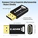 AGVEE 1 Pack Display Port to HDMI 4K@60HZ Adapter, Alloy Shell DP Displayport PC to HDMI Display Coulper Converter, Backward Compatibile with 4K@30HZ 1080P@120HZ Full HDTV, Uni-Directional, Black