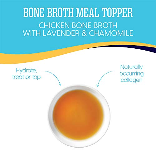 Image of Solid Gold Chicken Bone Broth for Dogs - Grain Free Dog Food Topper Rich in Collagen and Superfoods - Nutrient Dense Dog Gravy Topper for Dry Food - Promotes Gut Health and Hydration - Single