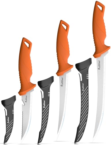 pullther fishing 3 pcs Fillet Knife for fish
