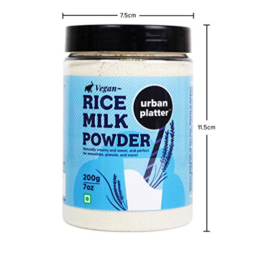 Vegan Rice Milk Powder 200G / 7Oz [Creamy And Sweet Dairy-Free Milk Alternative] #TOP7