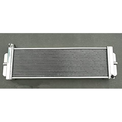 Air to Water Intercooler Aluminum Heat Exchanger Radiator universal 24"x8"x2.5" Cover