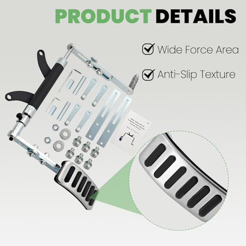 Dewinston Universal Left Foot Accelerator Pedal for Most Automatic Vehicle by Dewinston - Image 5